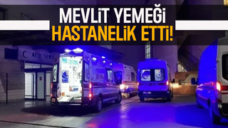 Bebek mevlidinde ikram edilen tavuk-pilavdan zehirlendiler