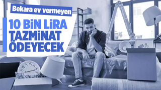 Bekara ev yok diyen yandı