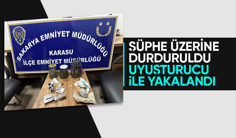Bekçilerin dikkati uyuşturucu tacirini yakalattı