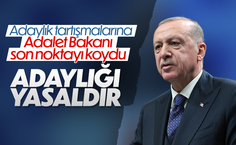 Bekir Bozdağ: Recep Tayyip Erdoğan'ın adaylığı yasaldır