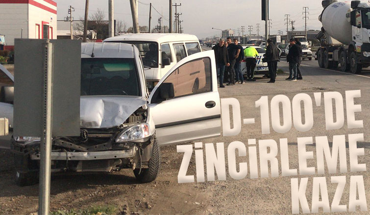 Bekirpaşa Kavşağında kaza