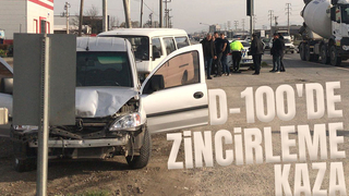 Bekirpaşa Kavşağında kaza