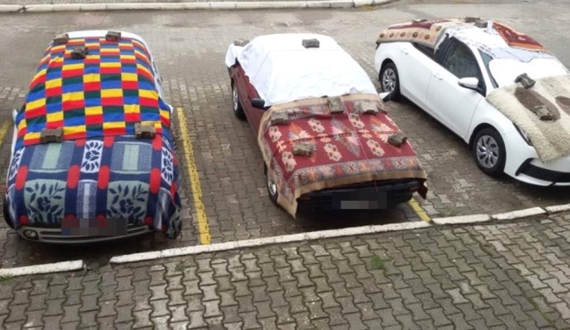 Beklenen dolu yağışı gelmese de korkusu yetti