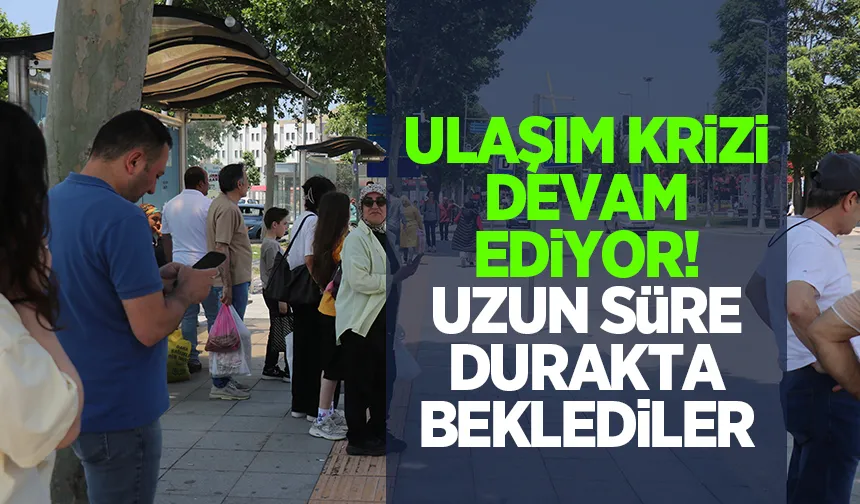 Belediye otobüsleri zam yapsın diyen minibüs ve dolmuşçuların eyleme devam ediyor