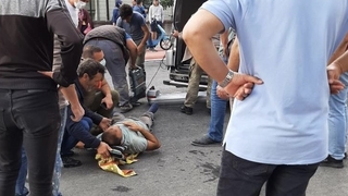 belediye otobüsü kaza yaptı: 2 yaralı