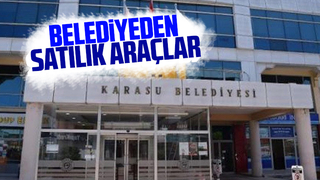 Belediyeden satılık araçlar