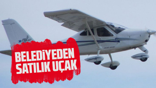 Belediyeden satılık uçak
