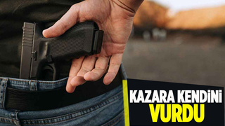 Belinden çıkardığı silah ateş alınca vuruldu