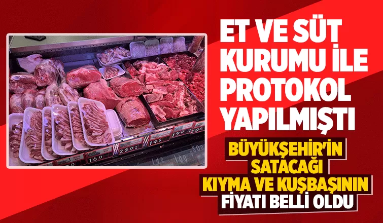 Belpaş'ın satacağı kıyma ve kuşbaşının fiyatı belli oldu