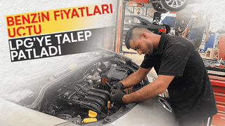 Benzin fiyatları uçunca çareyi LPG taktırmakta buluyorlar
