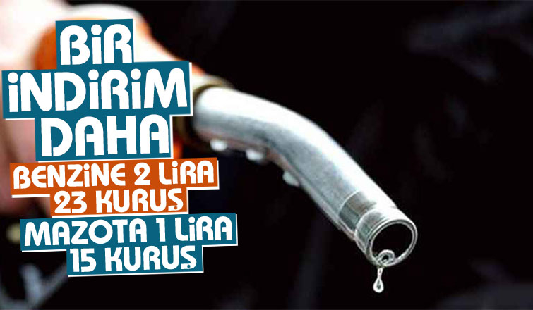 Benzin ve motorine büyük indirim geliyor