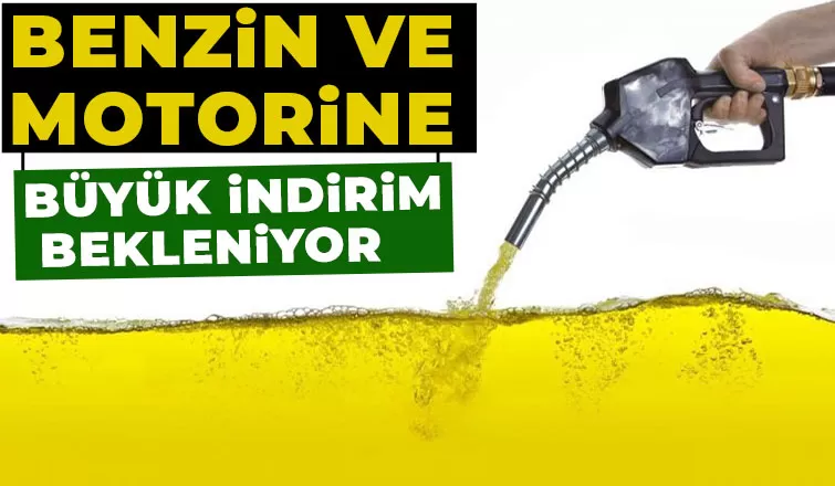 Benzin ve motorine büyük indirim geliyor