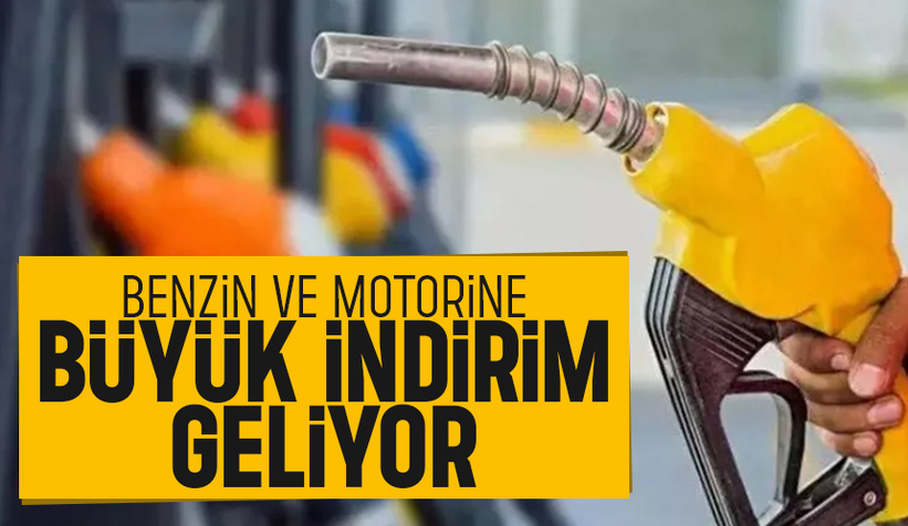 Benzin ve motorine indirim