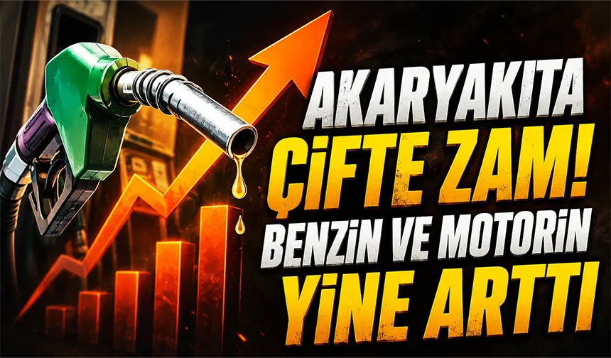 Benzin ve Motorine Zam Geldi