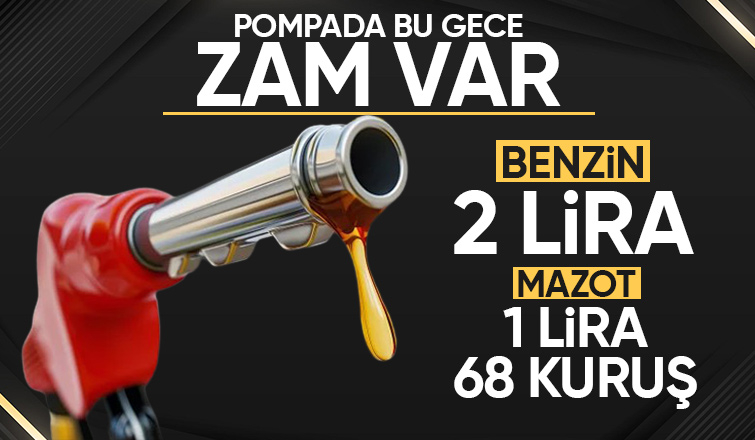 Benzin ve motorine zam geliyor