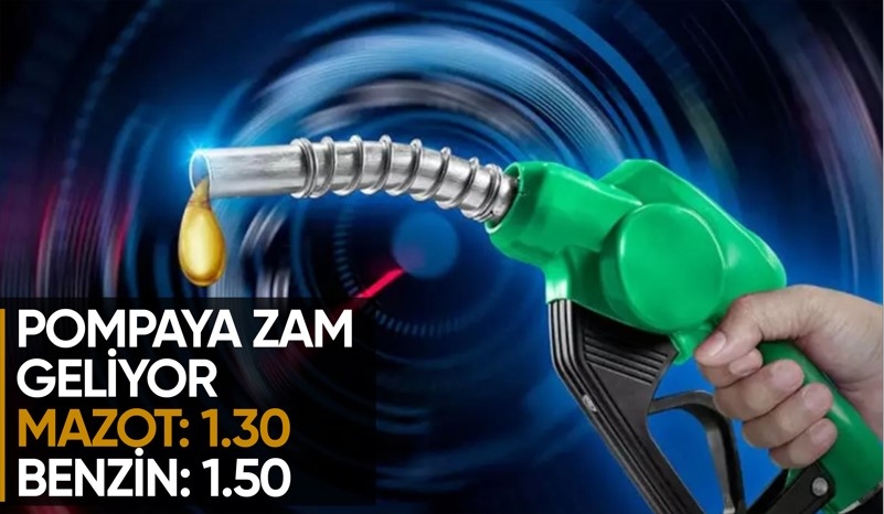Benzin ve motorine zam geliyor