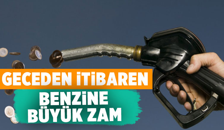 Benzine 1 lira 33 kuruş zam