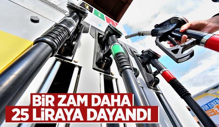 Benzine bir zam daha geliyor