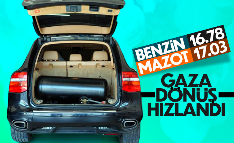 Benzine gelen zamlar, sürücüleri LPG’ye yöneltti