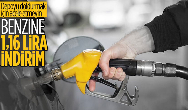 Benzine indirim geliyor