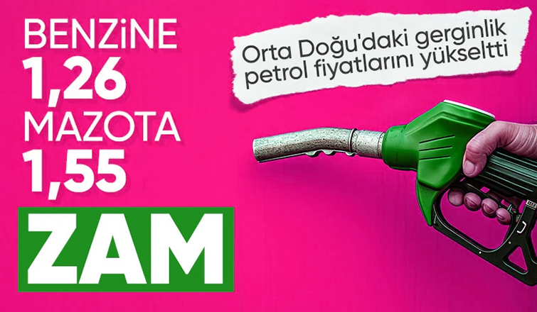 Benzine ve motorine zam geliyor