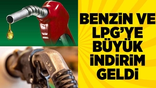 Benzine ve otogaza büyük indirim