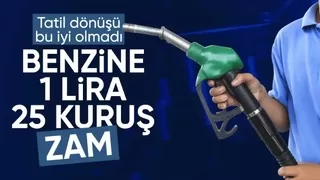 Benzine zam geliyor