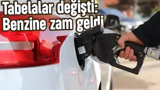 Benzine zam yapıldı