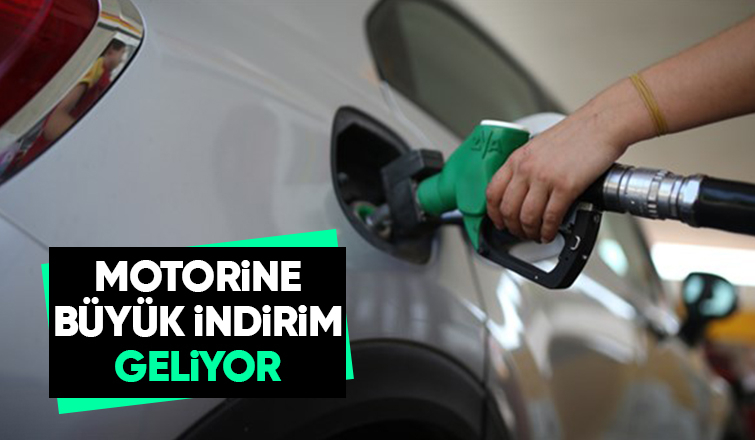 Benzinin ardından motorine dev indirim