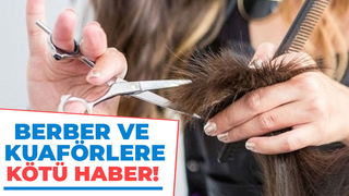 Berber ve kuaförlere bir gün izin uygulaması ertelendi