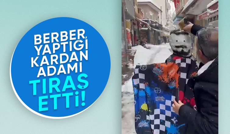 Berberden kardan adama özel tıraş!