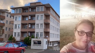 Beşinci kattan düşen kadın öldü