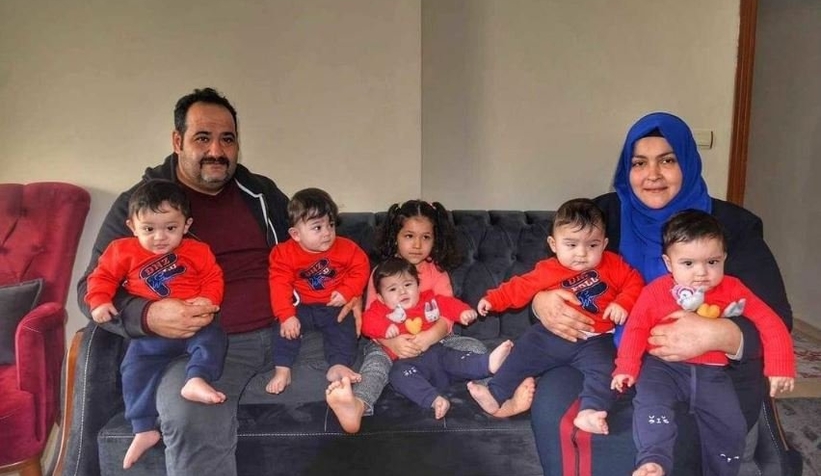 Beşiz çocuklardan 4’ü ile anne ve babaları hayatını kaybetti