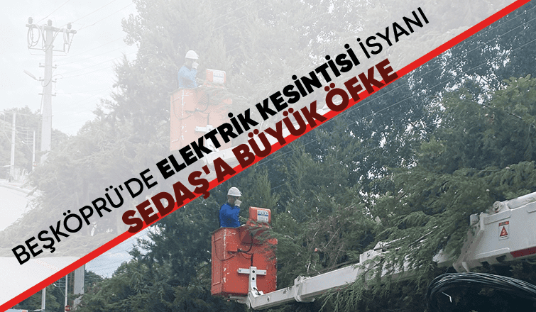 Beşköprü'de elektrik kesintileri bezdirdi; SEDAŞ'a tepki yağıyor