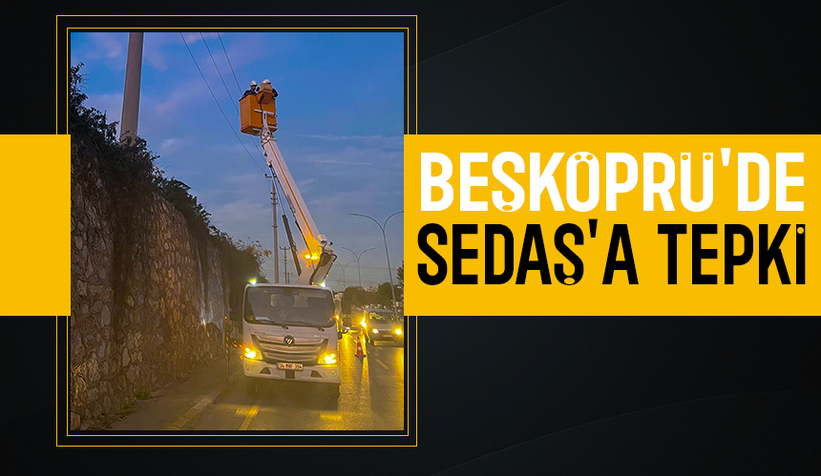 Beşköprü'de SEDAŞ'a elektrik kesintisi ve voltaj düşüklüğü tepkisi