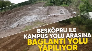 Beşköprü Mahallesi'ne yeni giriş yolu yapılıyor