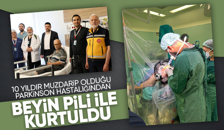 Beyin pili ile sağlığına kavuştu