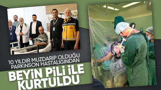 Beyin pili ile sağlığına kavuştu