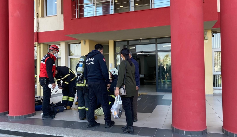 Biber gazı patladı, olanlar oldu