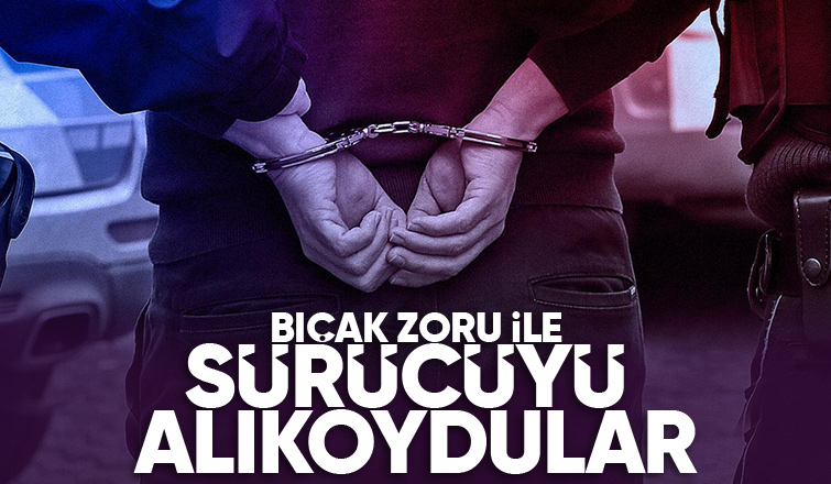 Bıçak zoru ile alıkoydu tutuklandı