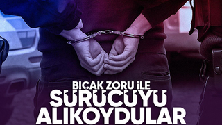 Bıçak zoru ile alıkoydu tutuklandı