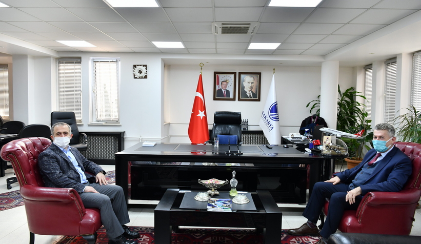 BİK Müdürü Çorbacı'dan Rektör Savaşan'a ziyaret