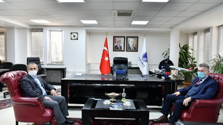 BİK Müdürü Çorbacı'dan Rektör Savaşan'a ziyaret
