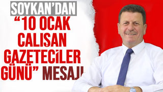 Bilal Soykan’dan ’10 Ocak Çalışan Gazeteciler Günü’ mesajı