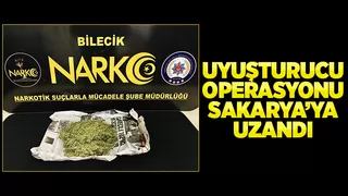 Bilecik merkezli uyuşturucu operasyonu