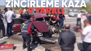 Bilecik-Sakarya yolunda kaza: 9 yaralı