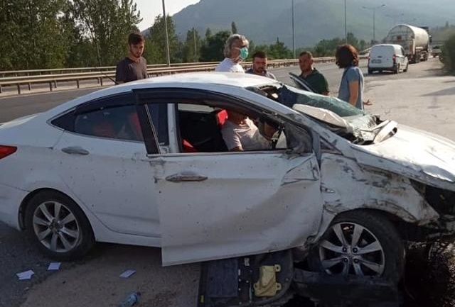 Bilecik yolunda kaza