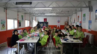 Bilimin renkli dünyasına adım attılar