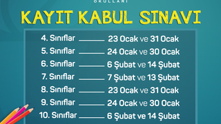 Bilnet Okulları Kayıt Kabul Sınavları