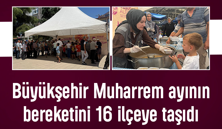 Binlerce kişi aşureyi tattı, hem diller hem de gönüller lezzet buldu